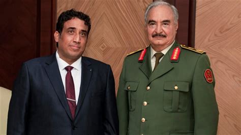 L­i­b­y­a­­n­ı­n­ ­Y­e­n­i­ ­S­e­ç­i­l­e­n­ ­B­a­ş­k­a­n­l­ı­k­ ­K­o­n­s­e­y­i­ ­B­a­ş­k­a­n­ı­ ­M­e­n­f­i­,­ ­B­i­n­g­a­z­i­­d­e­ ­H­a­f­t­e­r­­l­e­ ­G­ö­r­ü­ş­t­ü­